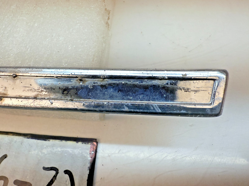 OEM 1960 Chevrolet Impala #2 Right Front Fender Chrome Molding Trim Louver E6-72