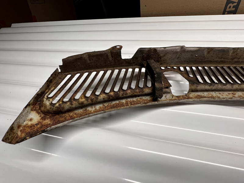 OEM 1960 Chevy Impala Windshield Wiper Cowl Vent Grill Panel Belair U5B-8