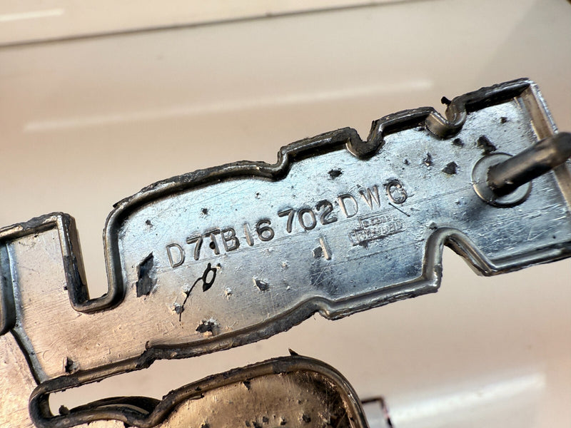 OEM 1973 -1979 F-150 CUSTOM Pair Front Fender Emblem Badge D7TB16702DWC B32-262