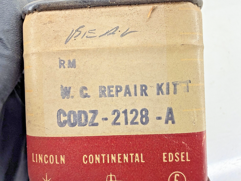 (1) NOS 1964.5 1965 Mustang 1960-64 Falcon REAR BRAKE WHEEL CYLINDER REPAIR KIT