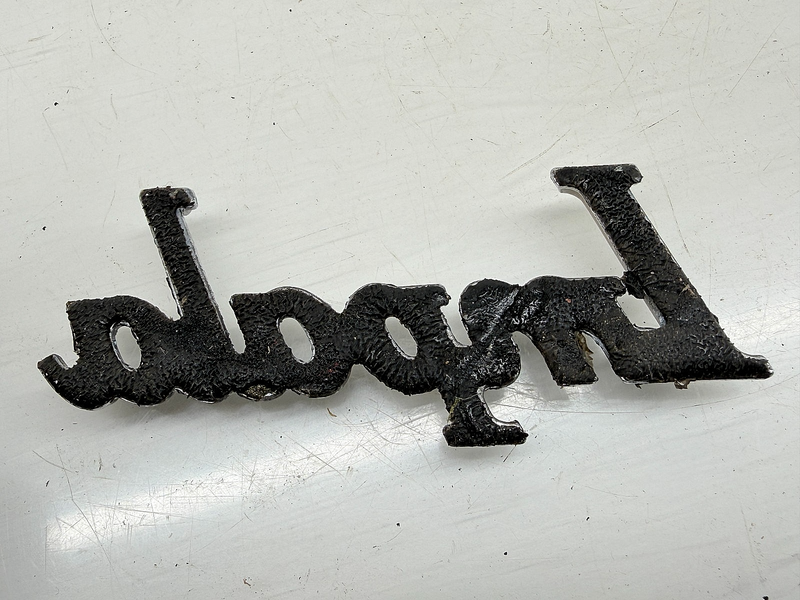 OEM 1977 - 1985 Chevrolet Impala Chrome Script Emblem E9-18