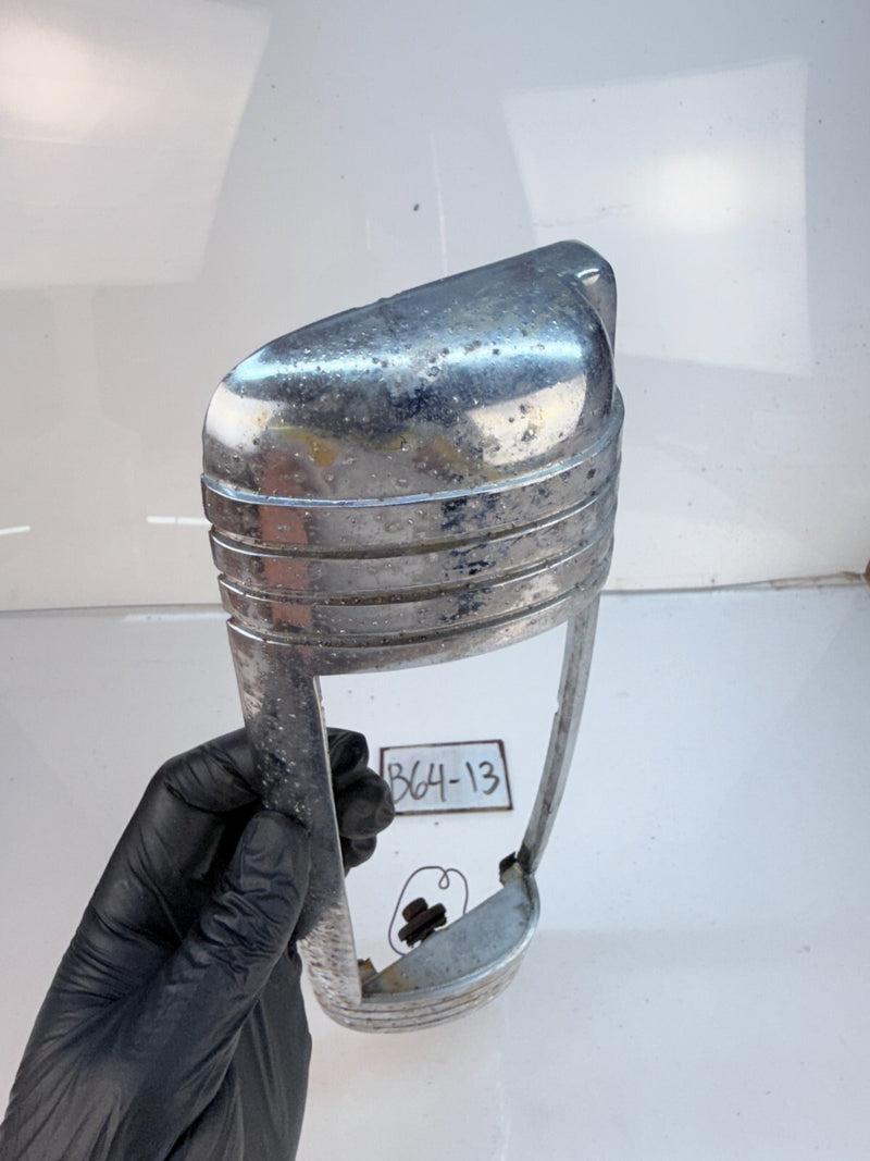 1946 - 1948 CHRYSLER DODGE DESOTO CENTER BRAKE LIGHT CHROME BEZEL 1149302 B64-13