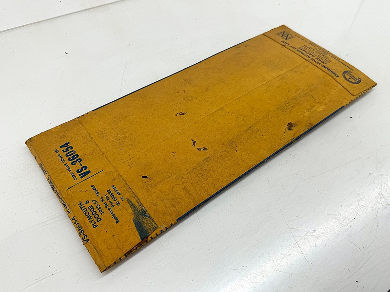 NOS 1933 - 1957 DODGE PLYMOUTH VICTOR CORK VALVE COVER SET VS-36054 B54-79