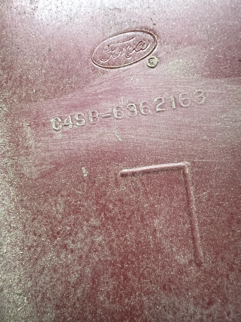 1964-1966 FORD THUNDERBIRD  GALAXIE AND MERCURY BUCKET SEAT TRACK COVER TRIM B33