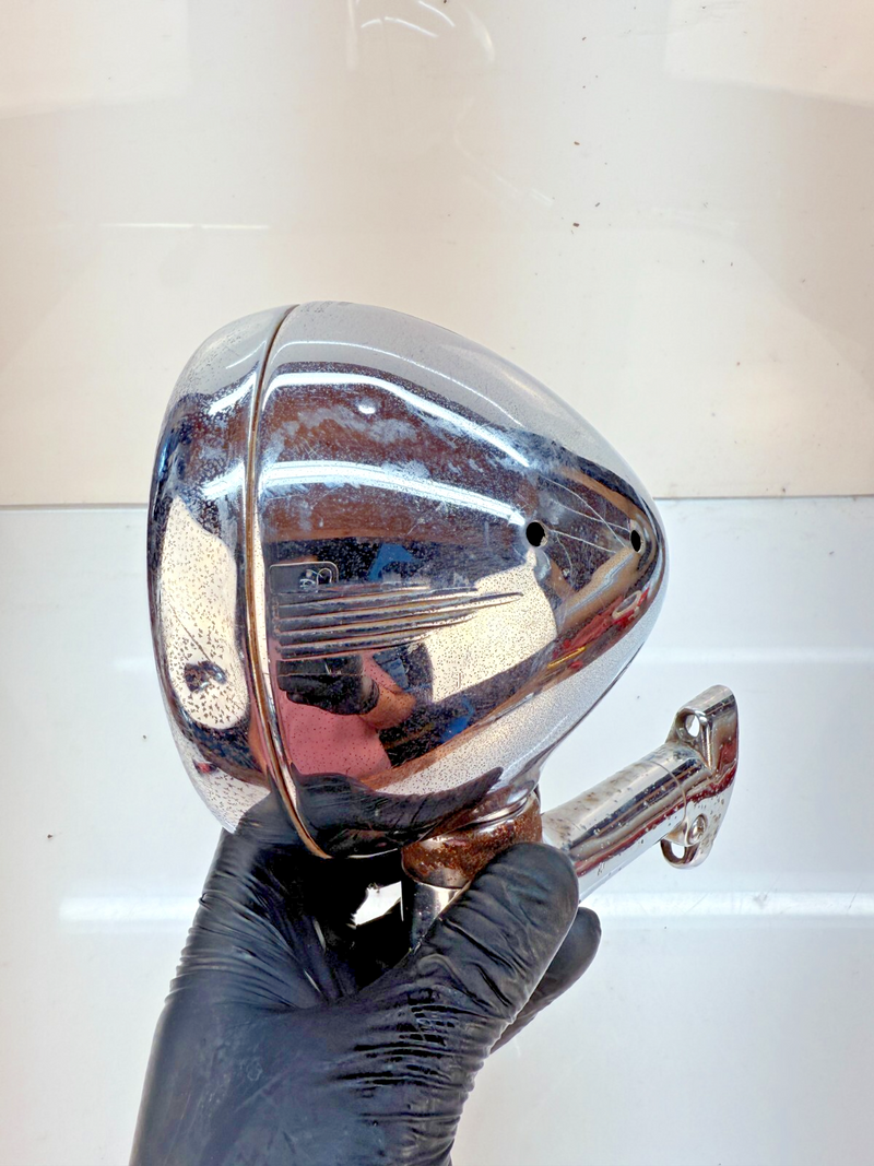 VINTAGE OEM 1950’s CASCO Model J Car Truck Spot Light 6V CHROME B66-5