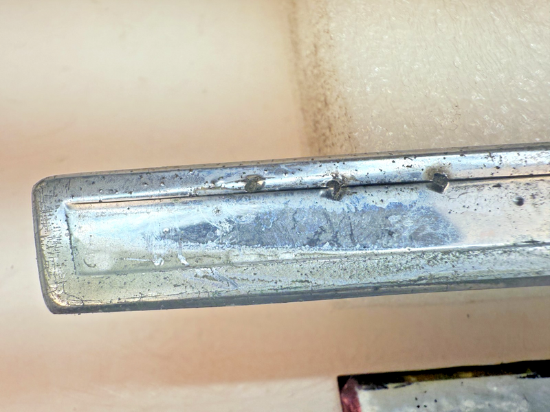 OEM 1960 Chevrolet Impala #3 Left Front Fender Chrome Molding Trim Louver E6-75