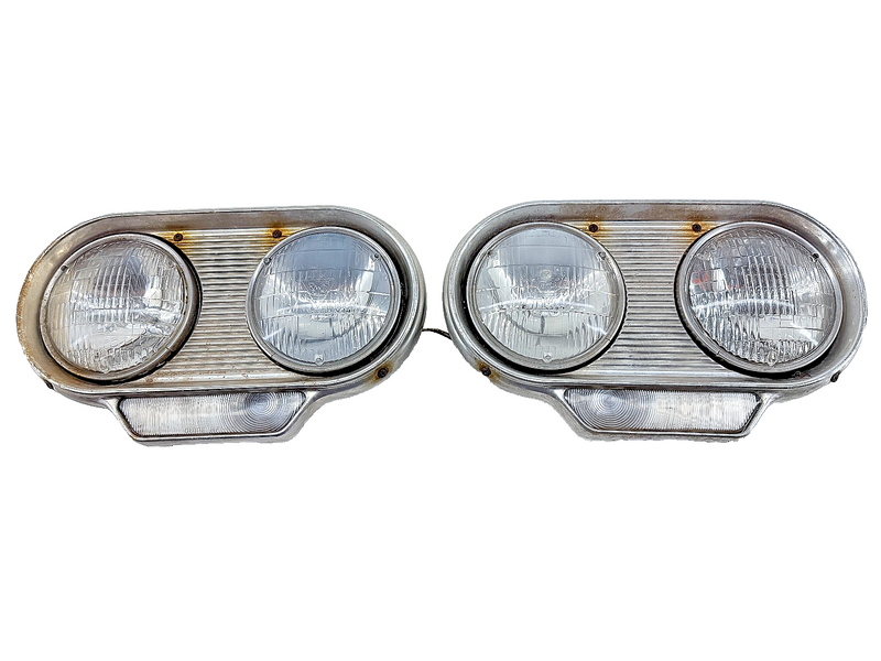 1960 Chevy Corvair Headlight Trim Bucket Molding Bezel Housing Monza 900 C33-1