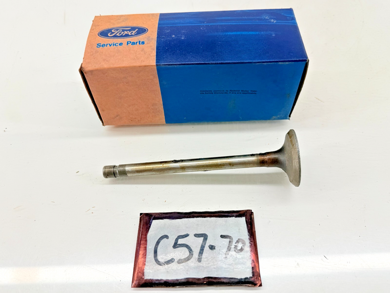 NOS 1962 FORD MERCURY Engine Exhaust Valve C2AZ-6505-A C57-70
