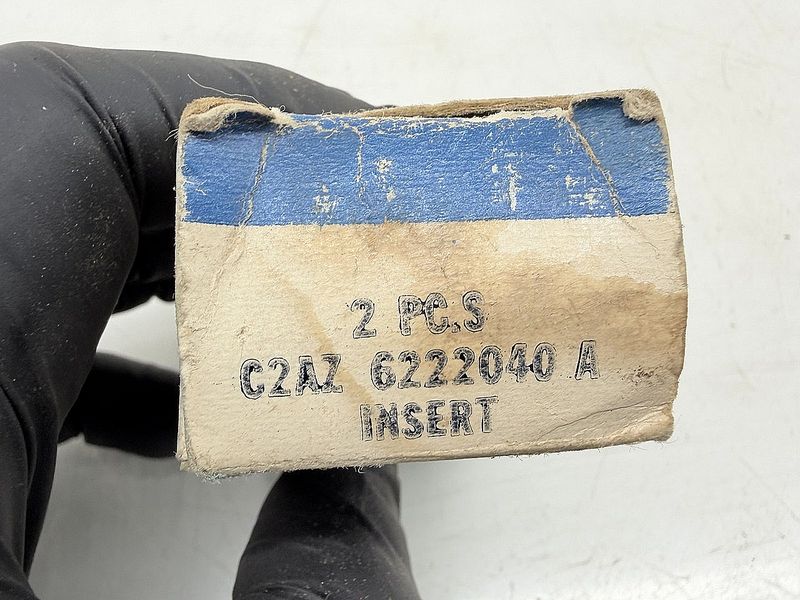 NOS 1962 FORD GALAXIE PAIR DOOR STRIKER INSERT C2AZ-6222040-A FOMOCO C77-34