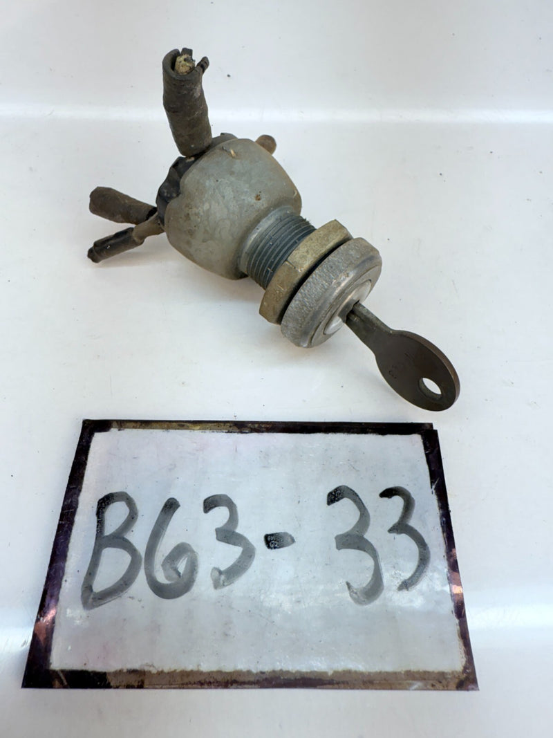 OEM 1950 - 1956 Willys Wagon Truck Jeep Ignition Switch Key B63-33
