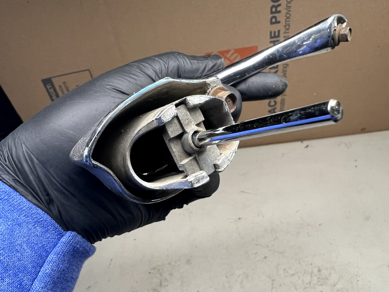 OEM Left Outside Door Handle 1968 1969 Chevelle 1969 Chrome 68-72 El Camino B18