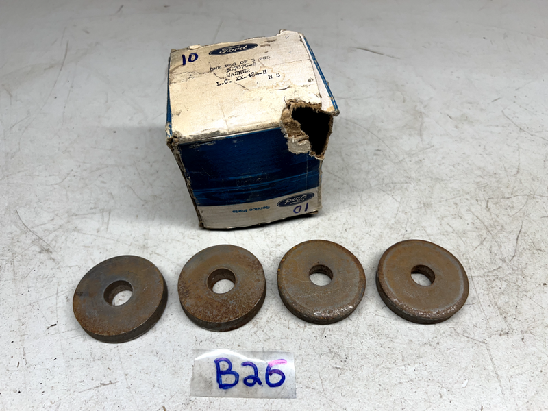 (4) NOS 1987-1997 Ford Bronco & F-Series Truck Core Support 7/16 Spacer B26-10