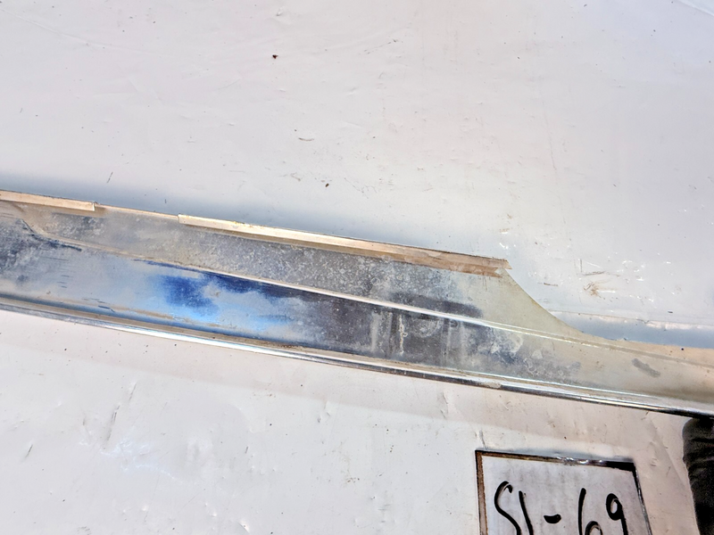 RARE OEM 1964 Ford Fairlane 500 Front Bumper Filler Panel TRIM MOULDING S1-69