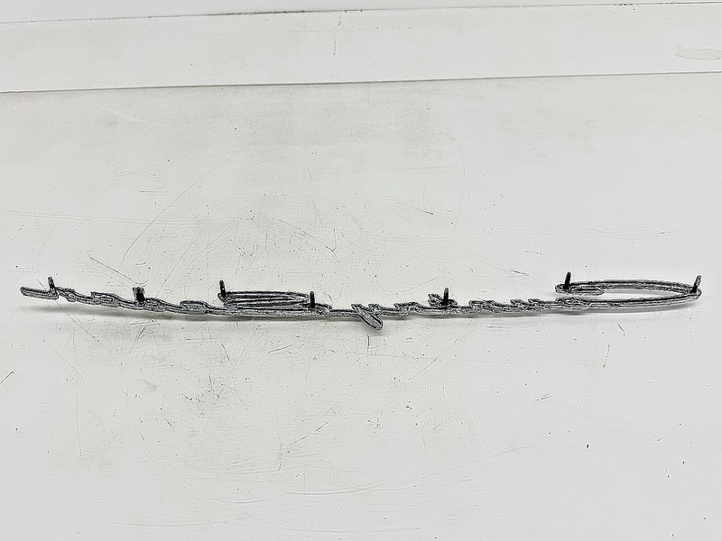 OEM 1963 FORD GALAXIE COUNTRY SEDAN WAGON SCRIPT EMBLEM C3AB-7142528-B E10-12