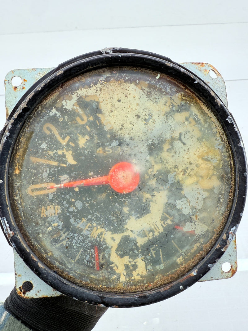 OEM 1950s 1960s Willys Jeep CJ5 CJ6 Speedometer Gauges Cluster CJ 90mph C36-5