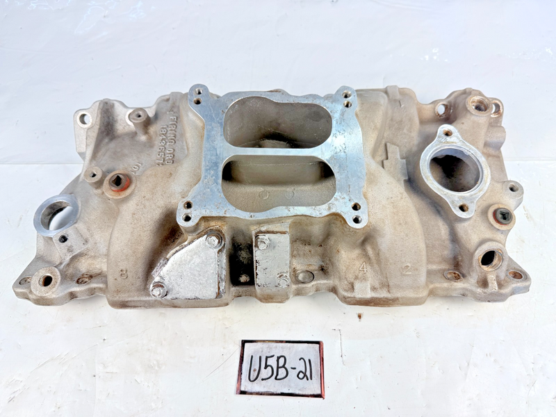 Chevrolet Performance Bowtie ZZ4 Aluminum Intake 10185063 SB 1955 -1986 U5B-21