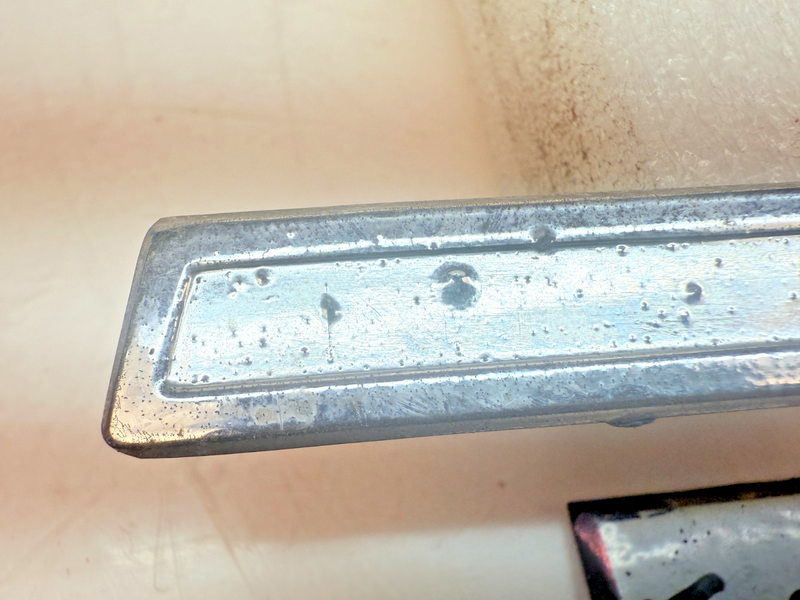 OEM 1960 Chevrolet Impala #4 Right Front Fender Chrome Molding Trim Louver E6-81