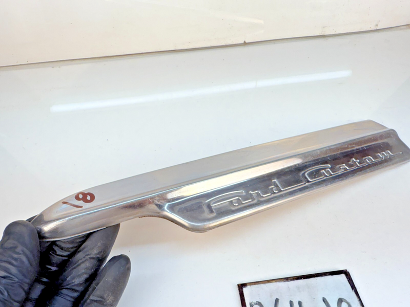 NICE!!! OEM 1949 Ford Custom Left (Driver) Front Fender Side Trim Molding B64-18