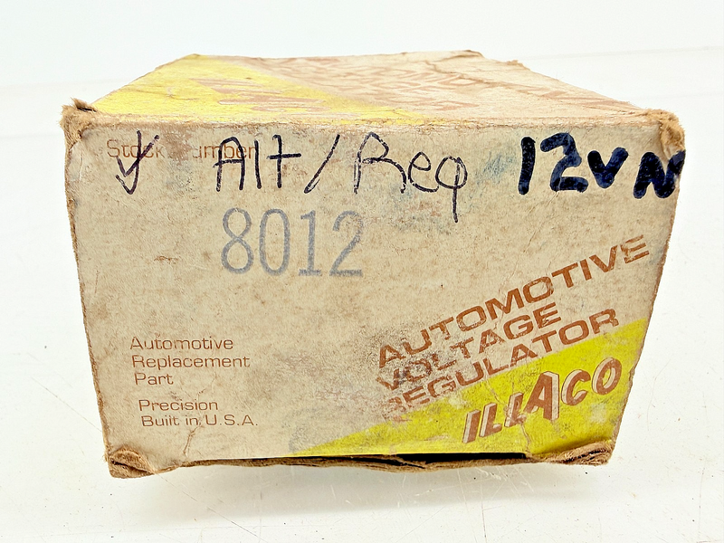 NOS 1961 - 1969 Chrysler Dodge Alternator Voltage Regulator 12 Volt 8012 C74-19