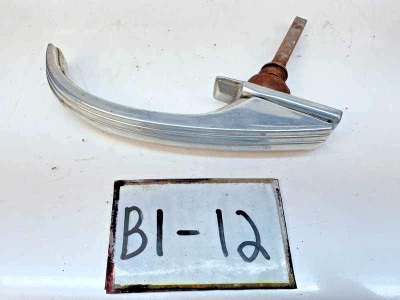 1941 FORD SUPER DELUXE OUTSIDE STAINLESS DOOR HANDLE 11A-702350 FLATHEAD B1-12