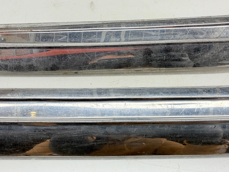 OEM 1963 1964 1965 Ford Falcon Mercury Comet Windshield Top Header Molding Pair