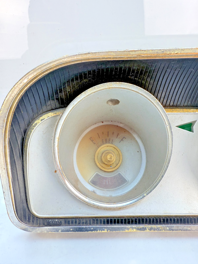 OEM 1964 Ford Fairlane 500 INSTRUMENT CLUSTER / Dash Panel / Gauges B69-24