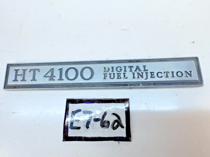 Cadillac HT 4100 Digital Fuel Injection Emblem Eldorado Deville HT4100 E7-62