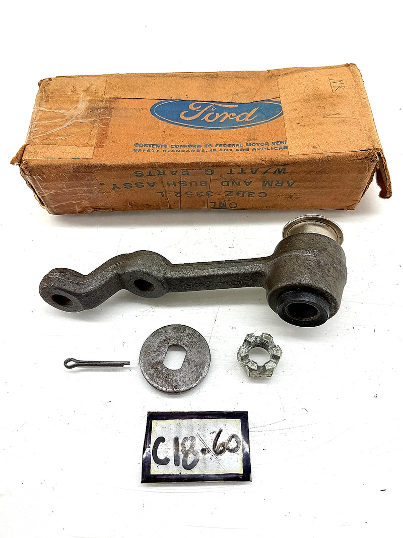 NOS 1960 - 1966 FORD FALCON MUSTANG RANCHERO IDLER ARM C3DZ-3352-L C55-18