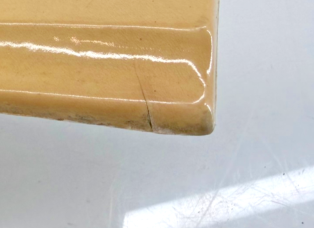 NOS 1966 FORD COUNTRY SQUIRE RANCH WAGON WOODGRAIN GAS FUEL FILLER DOOR TRIM C56