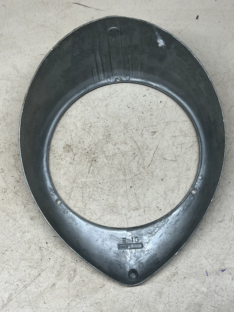 1938-1941 FORD Deluxe ELECTROLINE H-10 HEADLAMP BEZEL TRIM PAIR 38 39 40 41 B34