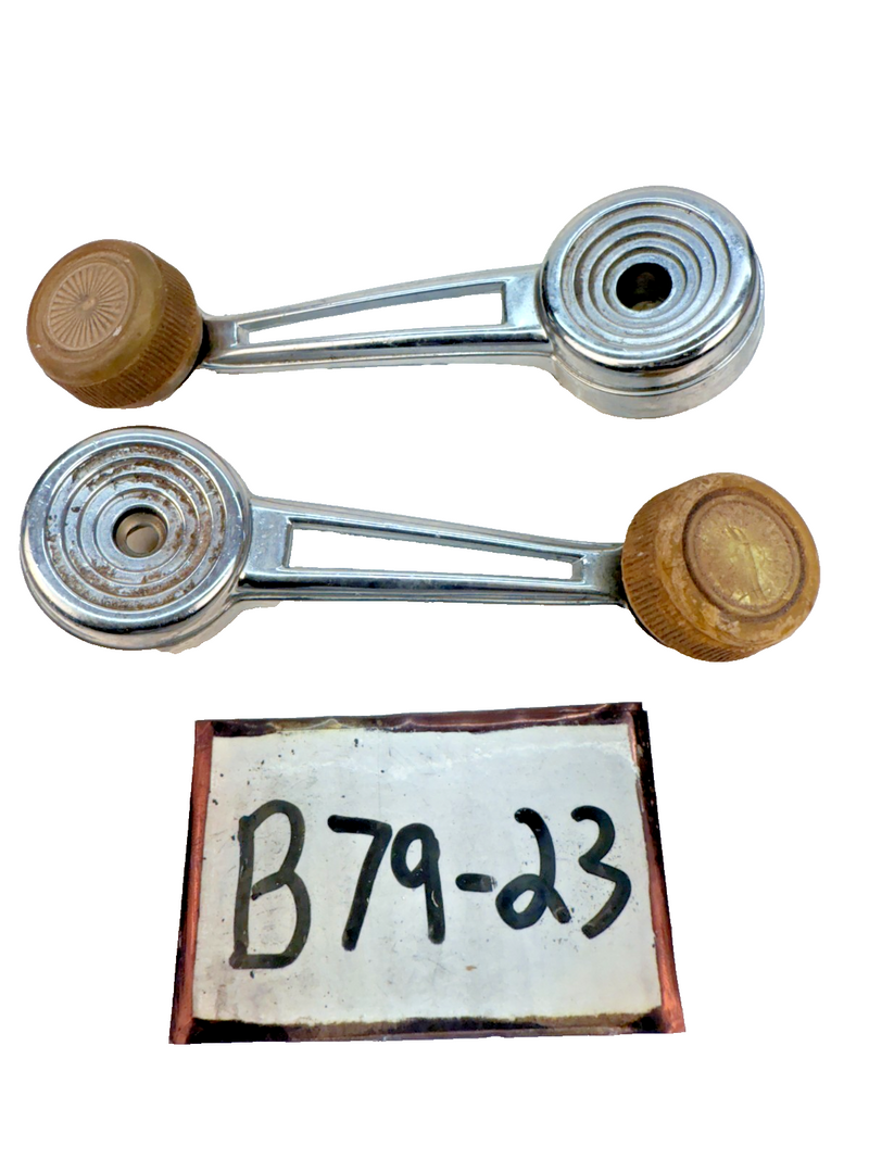 OEM 1973 - 1979 Ford Pickup Truck Bronco Pair Window Crank Handles B79-23