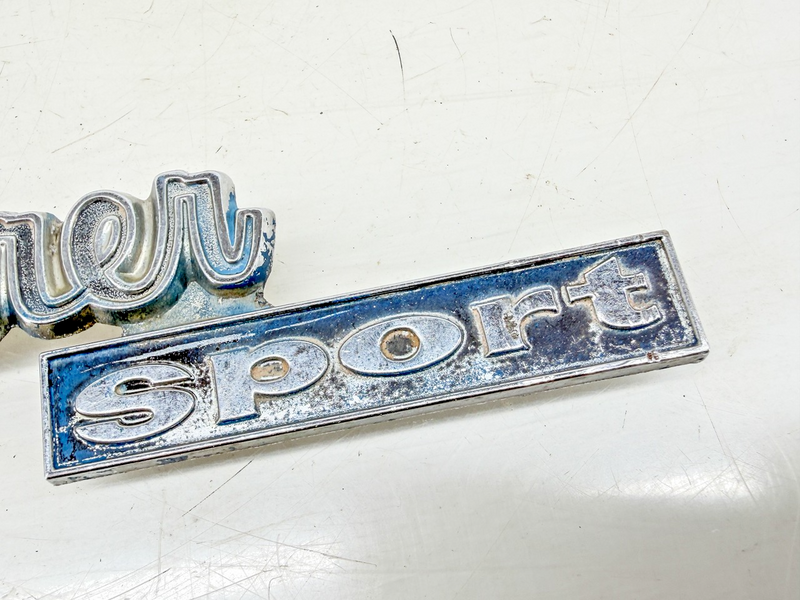 OEM 1974 - 1979 DODGE TRUCK ADVENTURER SPORT EMBLEM 3494086 E10-6