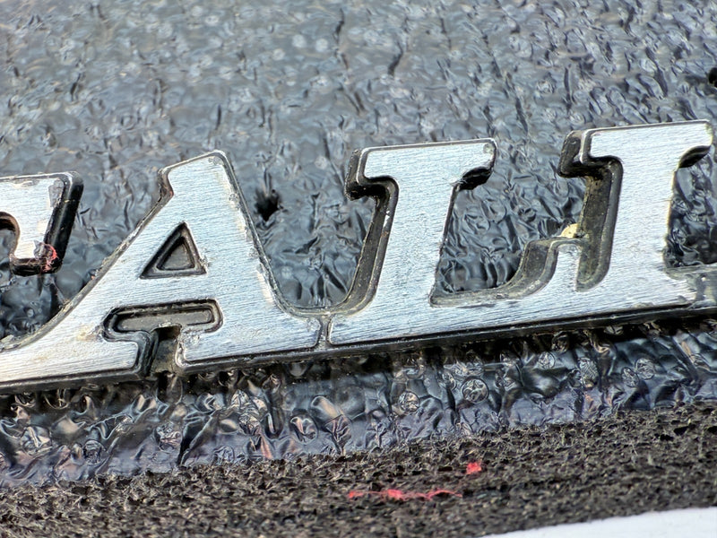 OEM GM 1971 - 1974 PONTIAC CATALINA FENDER EMBLEM GM 483920 1972 1973 E5-12