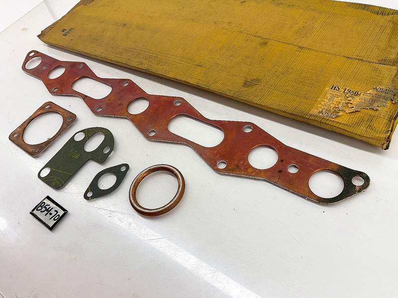 NOS 1935 - 1959 Hercules WXC WXLC Victor Head Gasket Set HS1980 9880 8926 B54-70