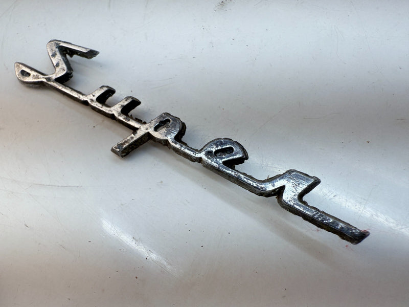 OEM 1949 - 1954 Nash Ambassador Super Trunk Emblem AIR FLYTE STATESMAN E5-10