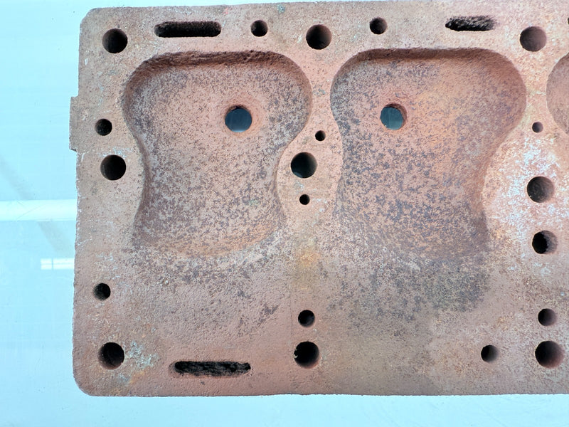 OEM Jeep Willys CJ2A CJ3A L-134 Cylinder Head MB? GPW? L134 800316 W4 WWII U1B-4