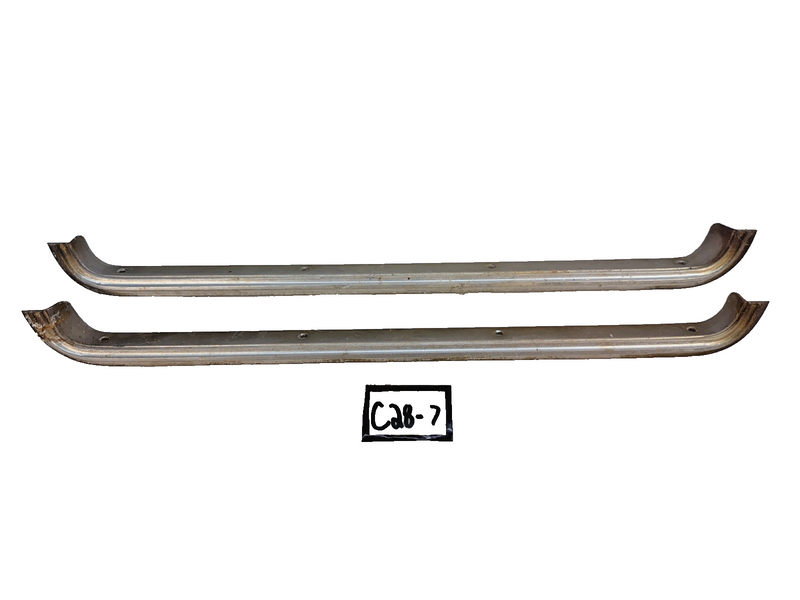 Nice ORIGINAL 1971 Olds Cutlass S 442 PAIR Hood Opening Molding 406858 C28-7