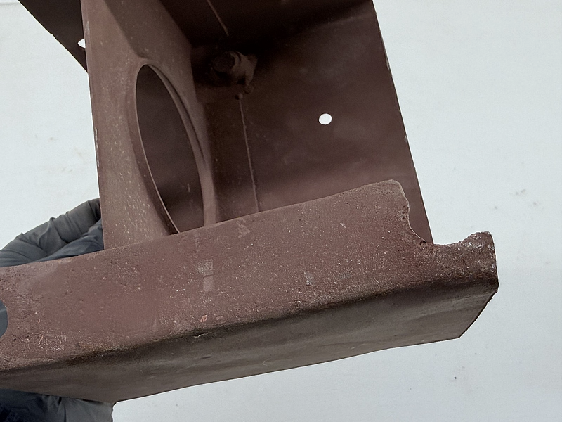 Original 1950 - 1971 Willys M38 M38A1 Military Jeep Spare Tire Carrier C50-6