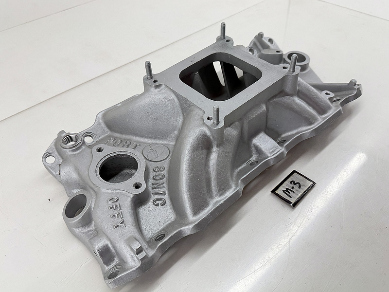 Vintage Offenhauser 6063 Port-O-Sonic SBC Intake Manifold 283 327 350 400 Offy