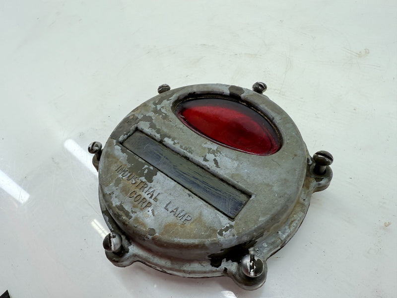 OEM 1950's Kaiser Willy M38 MC Jeep Rear Stop Light Turn Signal Lens Cover C40-2