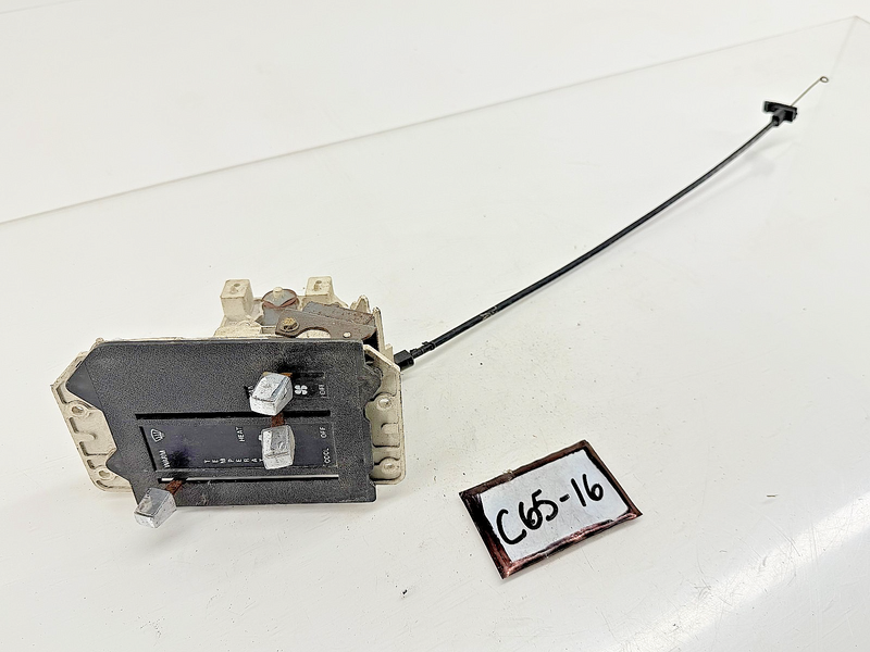 OEM 1979 - 1986 Mustang Climate Control Fan Switch Panel E1EH-18532-AB C65-16