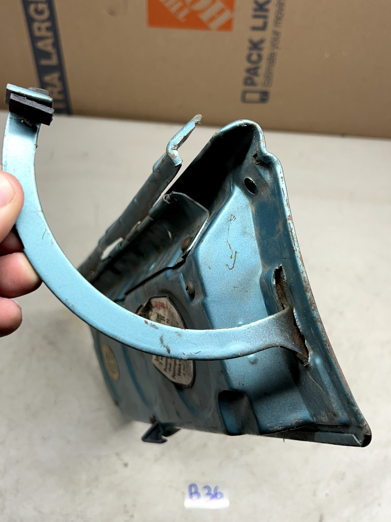 1965 1966 Chevy Impala Glove Box Door Hinge Emblem Belair glovebox 65 66 B36-1