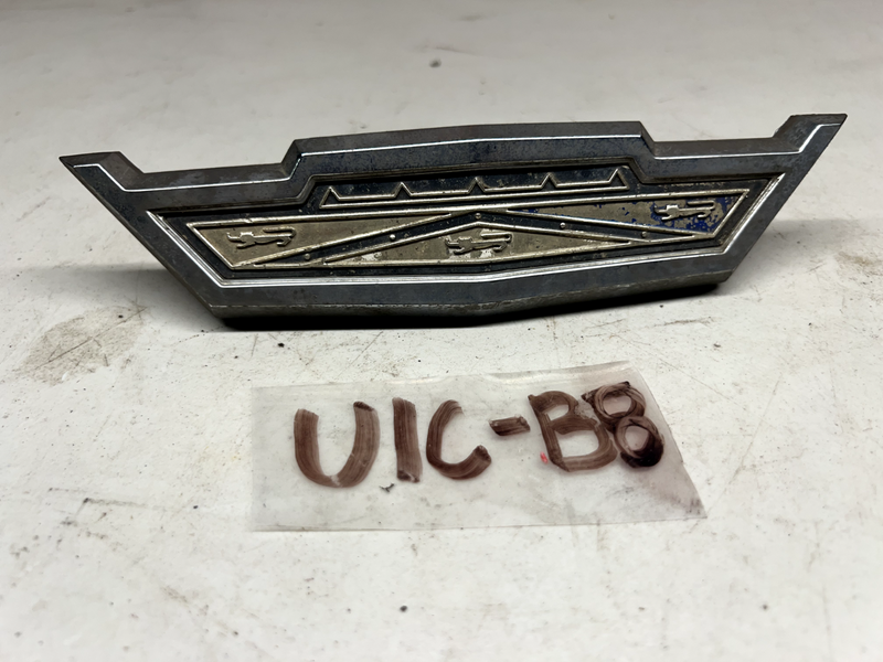 Vintage 1963 Ford Galaxie 500 Grill Emblem C3AB-8216-B FORD GALAXIE 500 U1C-B8