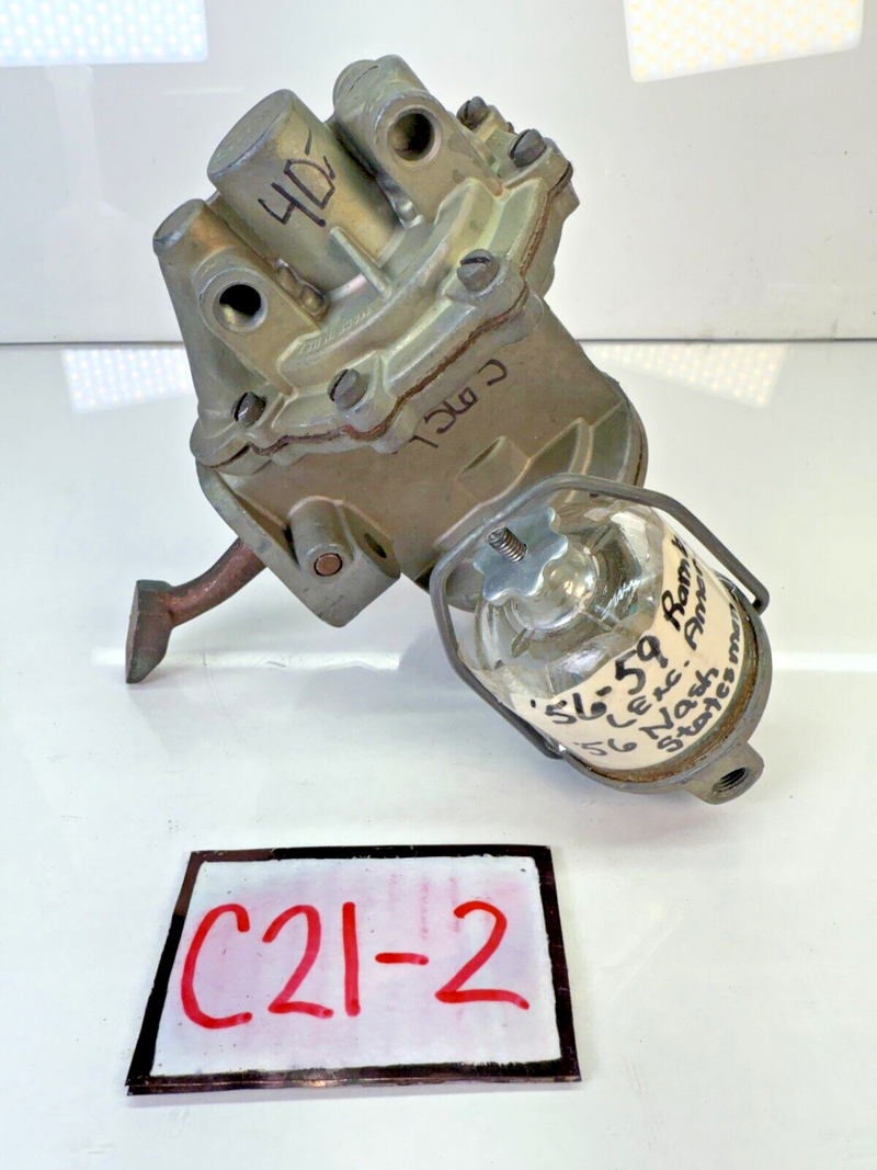 NORS FUEL PUMP 4363 NASH STATESMAN 1956 - 1959 RAMBLER 6 56 57 58 59 C21-2