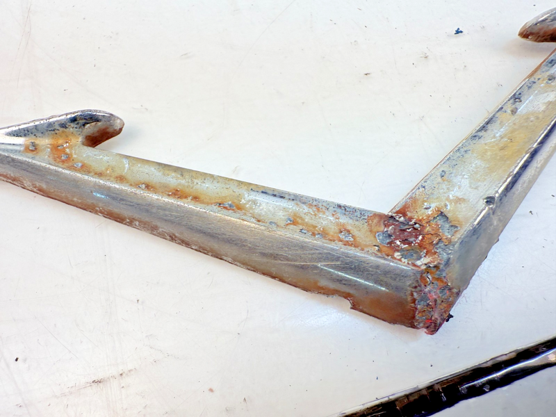 OEM 1953 1954 DESOTO "V" DECK LID FENDER QTR PANEL EMBLEM MOPAR N1494218 E7-68