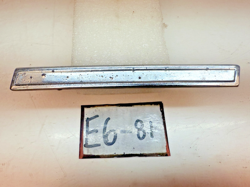 OEM 1960 Chevrolet Impala #4 Right Front Fender Chrome Molding Trim Louver E6-81