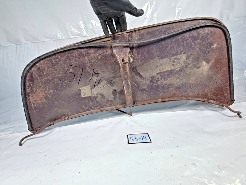 Vintage OEM 1951 Mercury Pair Teardrop Car Truck Fender Skirts Ford S3-14