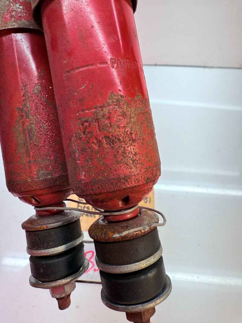 NOS VINTAGE PAIR Rear Shocks 1970 - 1981 Camaro Firebird Trans Am B56-37