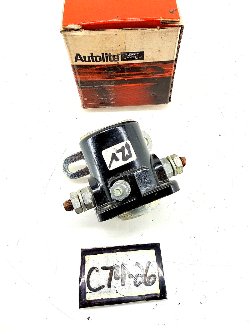NOS 1956 - 1974 FORD MERCURY LINCOLN STARTER SOLENOID SS-547A 12-226 C74-26