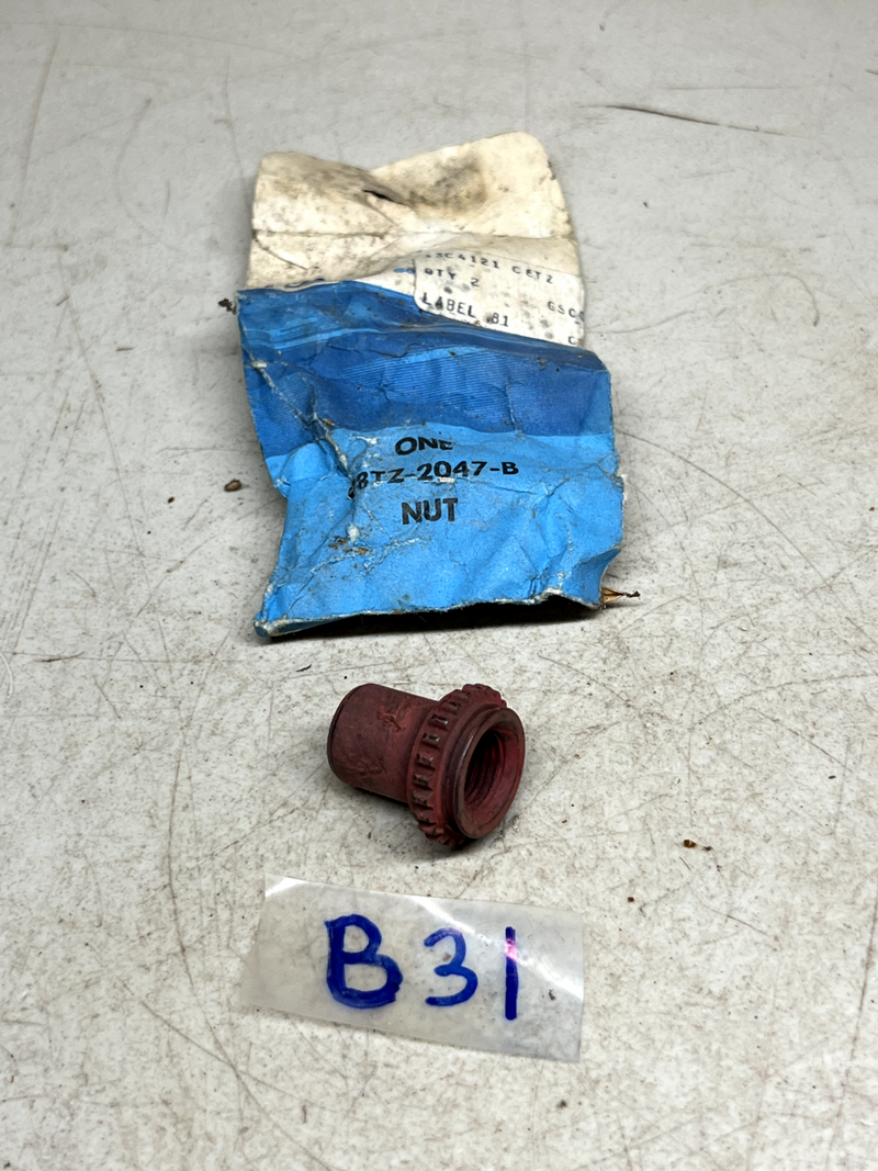 NOS 1968-1972 FORD F-SERIES BRAKE ADJUSTING NUT SCREW C8TZ-2047-B 69 70 B31-147